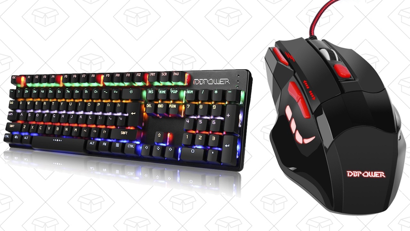 DBPower Mechanical Gaming Keyboard, $50 with code WAYMGF78 | DBPower Gaming Mouse, $9 with code LSMMGMTF